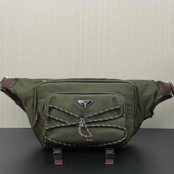 프라다 리나일론 레더 숄더 2VH201