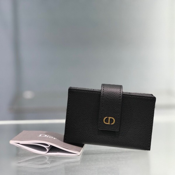 디올 CD 로고 아코디언 카드지갑