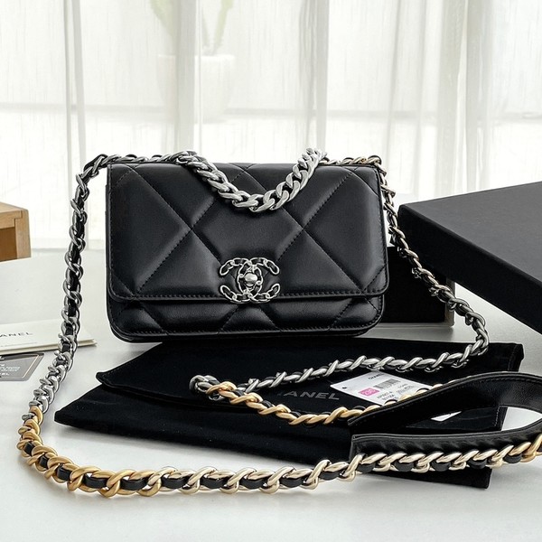 샤넬 19 woc 체인 미니 AP0957 (실버)