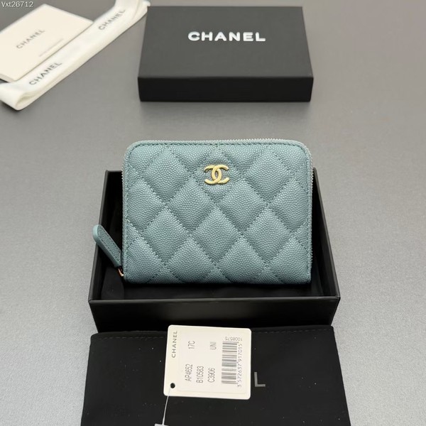 샤넬 25SS 클래식 지퍼 카드 반지갑 AP4652