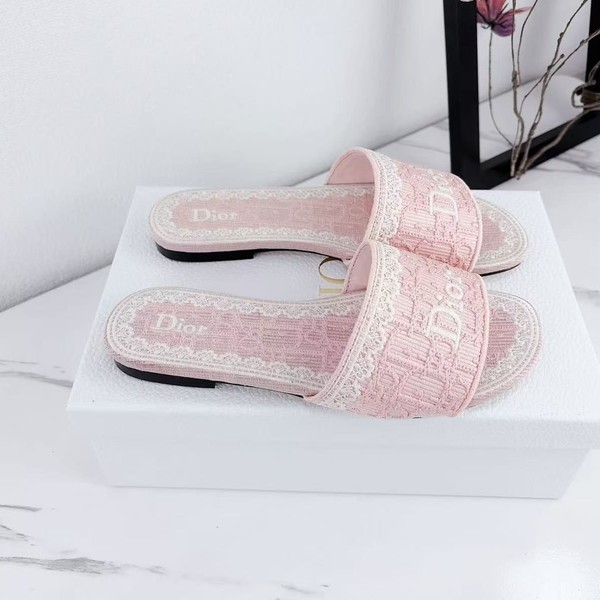 디올 디웨이 Dway 슬리퍼 (핑크)