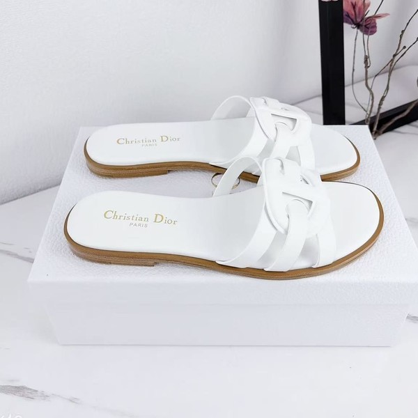 디올 디웨이 Dway 슬리퍼 (화이트)