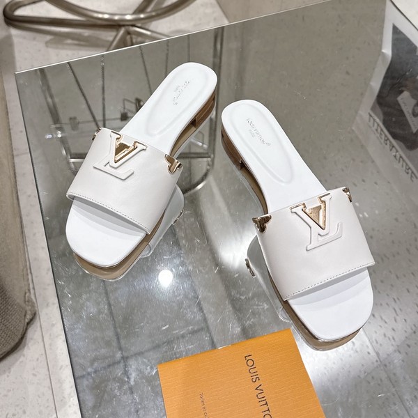 루이비통 LV 마레 플랫 슬라이드 슬리퍼