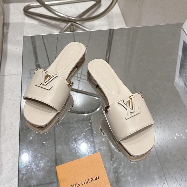 루이비통 LV 마레 플랫 슬라이드 슬리퍼