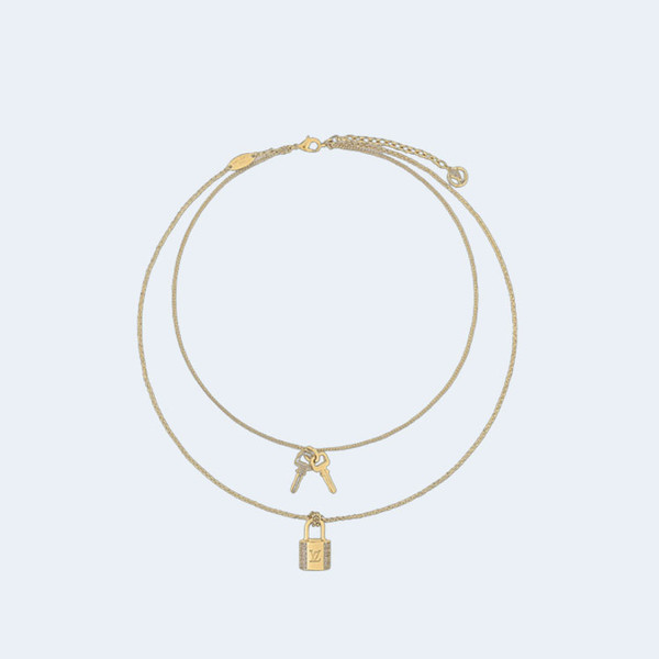 루이비통 LV 자물쇠 목걸이