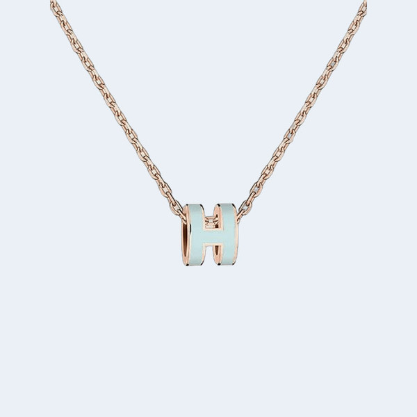 에르메스 미니팝 H 펜던트 목걸이