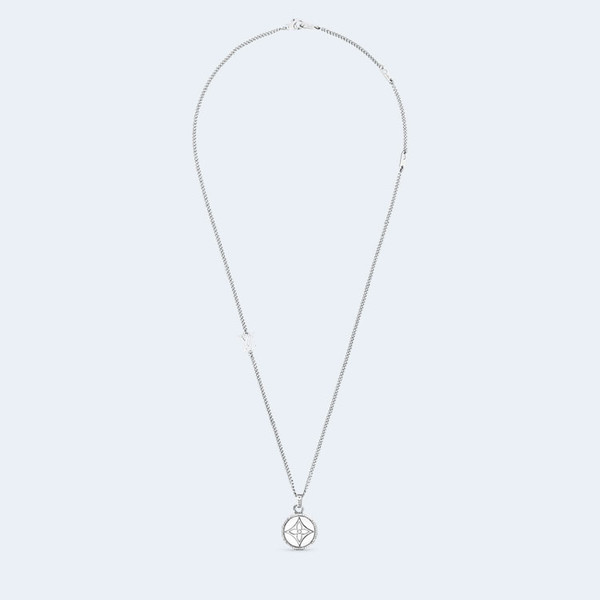 루이비통 LV 트위스티드 플라워 펜던트 목걸이