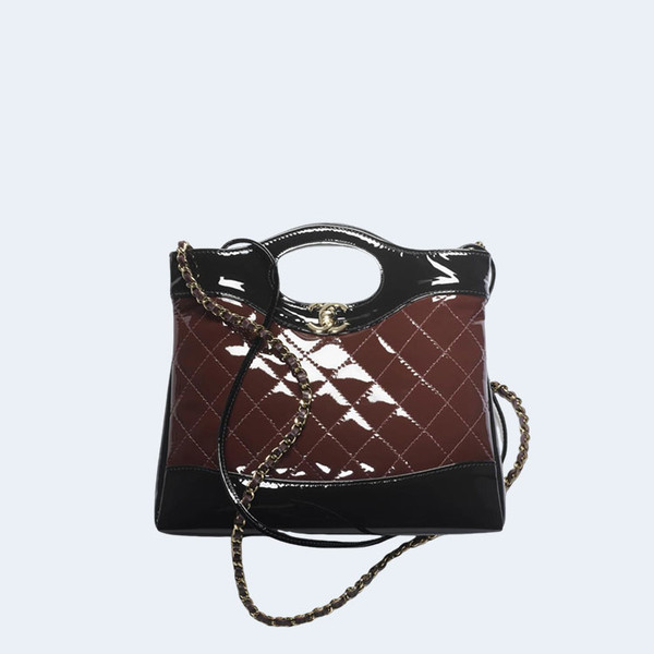 샤넬 31  페이던트 카프스킨 골드 레드