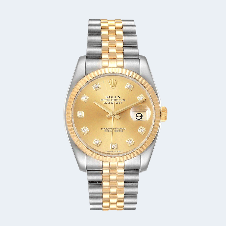 롤렉스 데이저스트 31mm 다이아 옐로우 골드