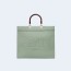 펜디 선샤인 미디엄 쇼퍼백 민트 그린