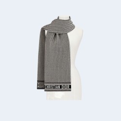 디올 30 몽테인 스카프 블랙&화이트