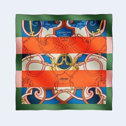 에르메스 베르 무쓰 숄 스카프