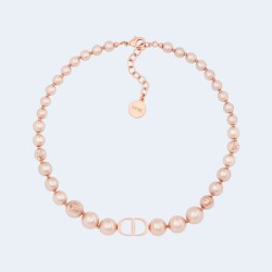 디올 30 몽테뉴 초커 핑크 펄 목걸이