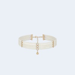 디올 라 파리지앵 초커 골드 피니쉬 목걸이