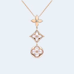 루이비통 컬러 블라썸 올가미 목걸이 Q94262