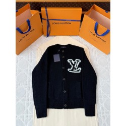 루이비통 청키 인타르시아 시그니처 가디건