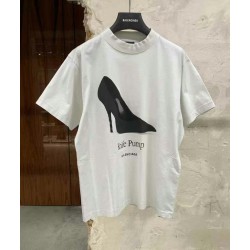 발렌시아가 나이프 펌프 티셔츠