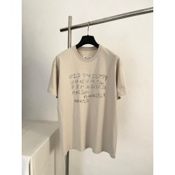 메종마르지엘라 뉴메리컬 티셔츠