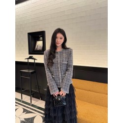 샤넬 트위드 자켓