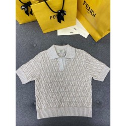 펜디 FF 로고 울 셋업