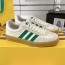 구찌 X 아디다스 가젤 스니커즈 화이트 /그린