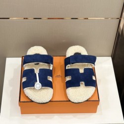 에르메스 시프레 시어링 네이비