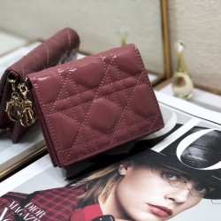 디올 레이디 까나쥬 반지갑