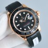 롤렉스 요트마스터 블랙 오이스터 러버밴드 40mm