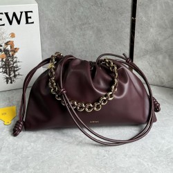 로에베 플라멩코 미디움 숄더 백