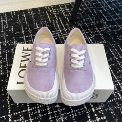 로에베 라고 레이스업 스웨이드