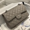 샤넬 클래식 캐비어 그레이 23