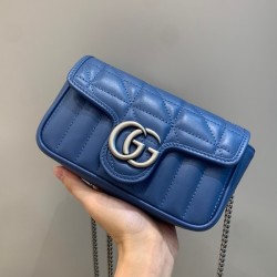 구찌 GG 마몬트 마틀라세 미니백