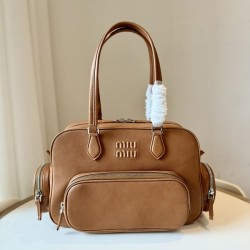 미우미우 나파 레더 토팬들 백