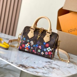 루이비통 x 무라카미 스피디 반둘리에 20 M14175