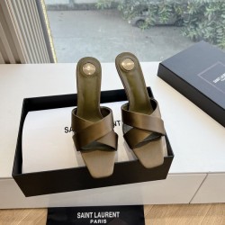 생로랑 오피움 85 새틴 뮬