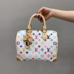 루이비통 x 무라카미 스피디 반둘리에 25 M13085