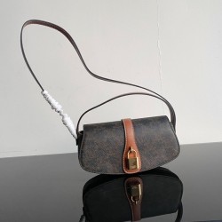 셀린느 타부 스트랩 클러치 백 탠