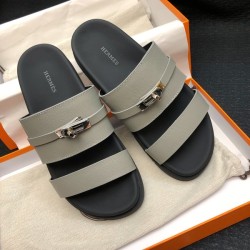 에르메스 잭슨 카프스킨 샌들