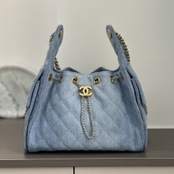 샤넬 25백 호보백 데님 30