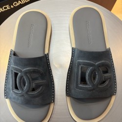 돌체앤가바나 스웨이드 슬리퍼