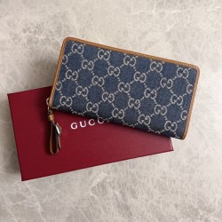 구찌 여성 GG캔버스 장지갑 819122