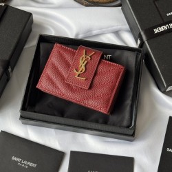 생로랑 아코디언 카드지갑 607907