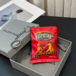 발렌시아가 칩스 백참 키링