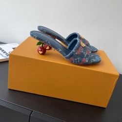 루이비통 x 무라카미 릴리 플랫 뮬