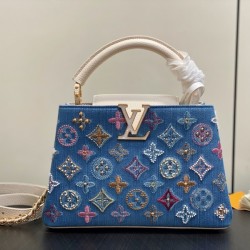 루이비통 카퓌신 미니 데님 크렘 M12947 (한정판)