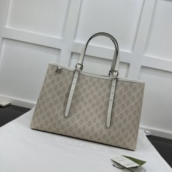 구찌 엠블럼 미디엄 토트백 815213