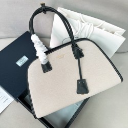 프라다 리넨 블렌 토트 1BG572