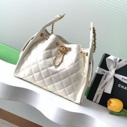 샤넬 25백  샤이니 카프스킨 호보 AS5293