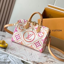 루이비통 스피디 25 반둘리에  코랄