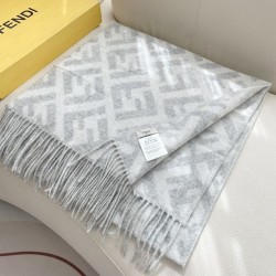 펜디 울 100% FF 머플러